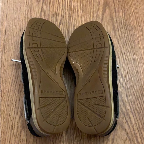 Black and silver sperryβs π - Picture 6 of 6